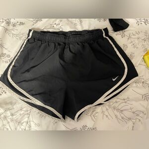 Nike Black and White Athletic Shorts